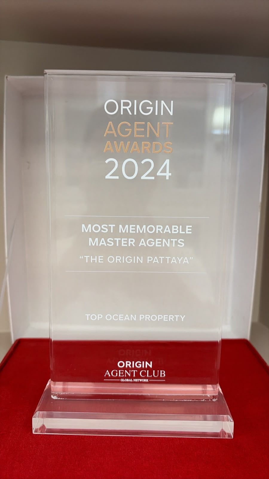 Origin Agent Awards 2024 - Most Memorable Master Agents