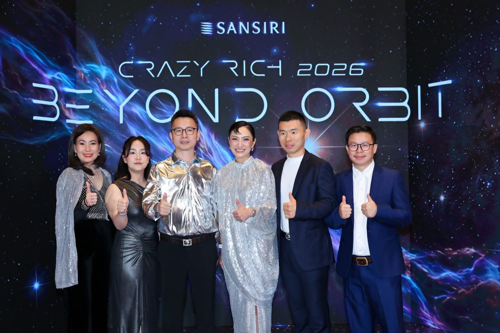 Top Ocean team at the Sansiri Crazy Rich 2026 Beyond Orbit event